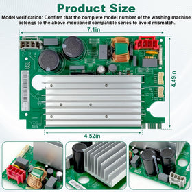 showingo inverter board close-up of components highlighting durable construction and reliability
