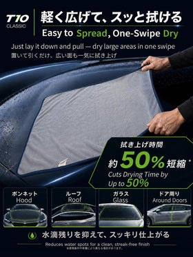 SHSCLY towel drying side mirror showing clear glass benefit