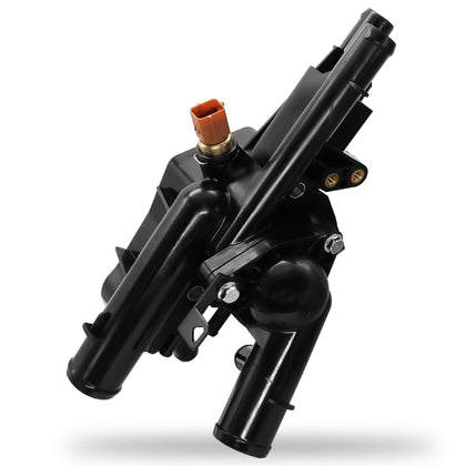 Shtuomoland front view of thermostat housing assembly showing fit and finish