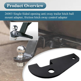 SHUJUKU adapter side profile showing robust shape and strength benefit