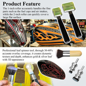 SHUJUKU dusting brush bristles shown, gentle cleaning and burnishing benefit