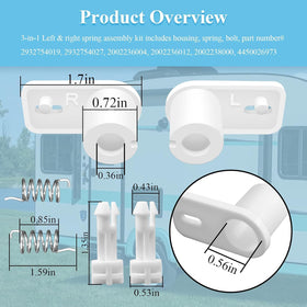 SHUJUKU spring close-up detail illustrating durable coil and smooth operation benefit