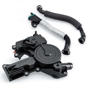 SHUNSEN PCV valve front assembly showing clean fitment and improved ventilation