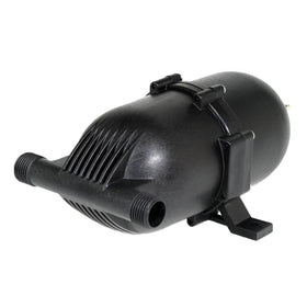 shurflo 182-200 front view showing compact tank and threaded connection for easy installation