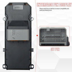 Sianxaido switch installed in driver door illustrating correct fit and restoration