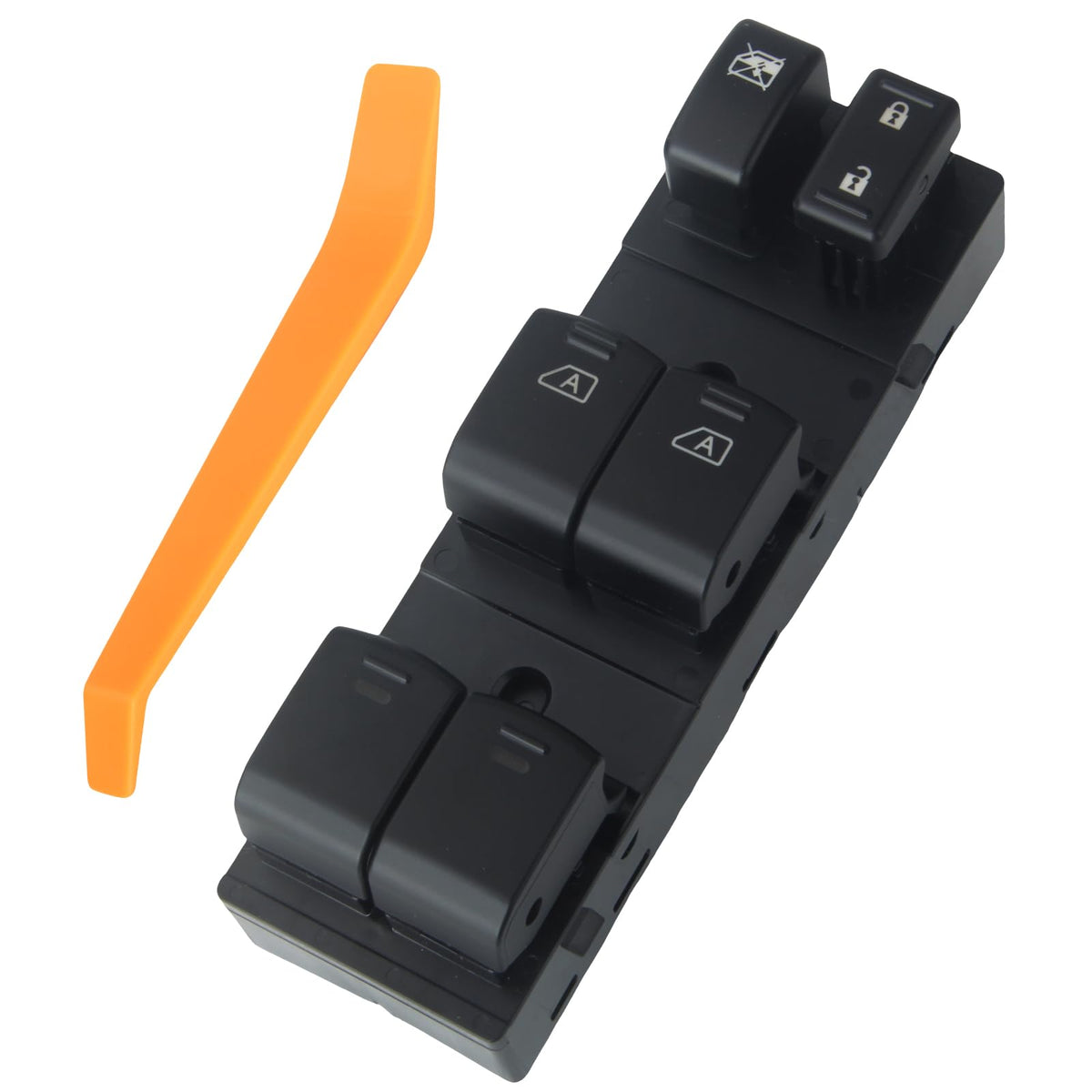 Sianxaido front view of driver power window switch showing factory-like fit and finish