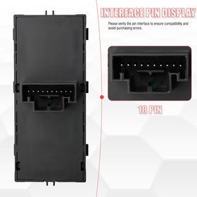 Sianxaido switch installed in door panel demonstrating seamless OEM appearance