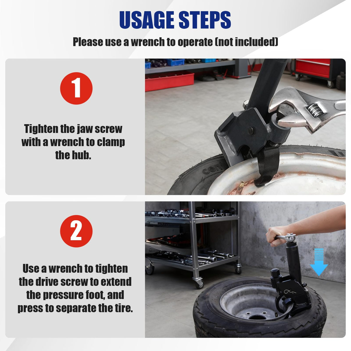 Siapupy claws and base showing thick steel grip for heavy-duty stability