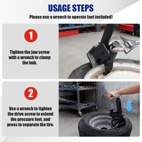 Siapupy claws and base showing thick steel grip for heavy-duty stability