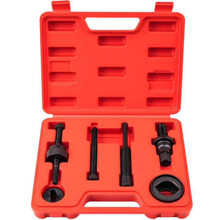 Siapupy pulley puller kit case open showing organized tools and quick access