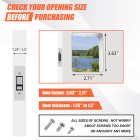 Siasky lock mounted on trailer entry in outdoor setting offering reliable security
