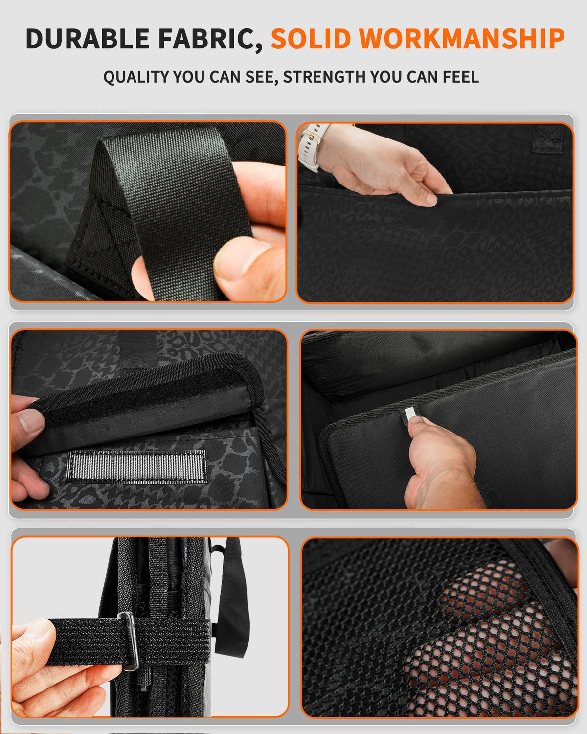SIBOFUEGO interior with removable dividers and reinforced bottom support