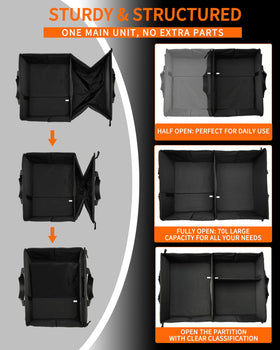 SIBOFUEGO folded flat demonstrating compact, space-saving storage