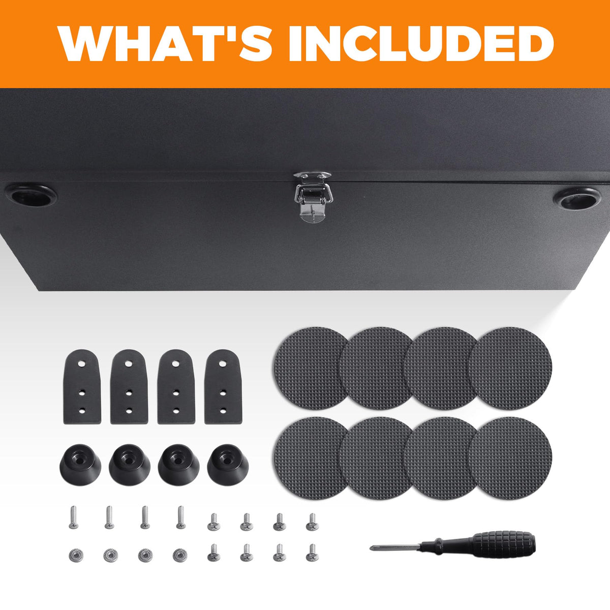 Sidasu battery box beside two 12V batteries for clear size and fit comparison
