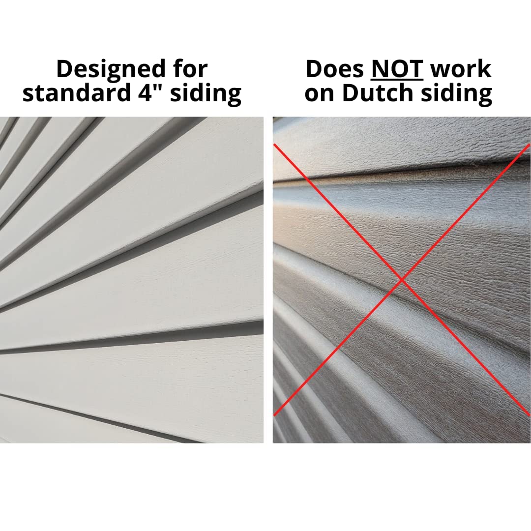 Siding Brush used on home exterior, improves curb appeal without harsh chemicals