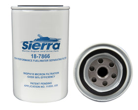 Sierra unit installed on Yamaha engine demonstrating fit and reliable filtration