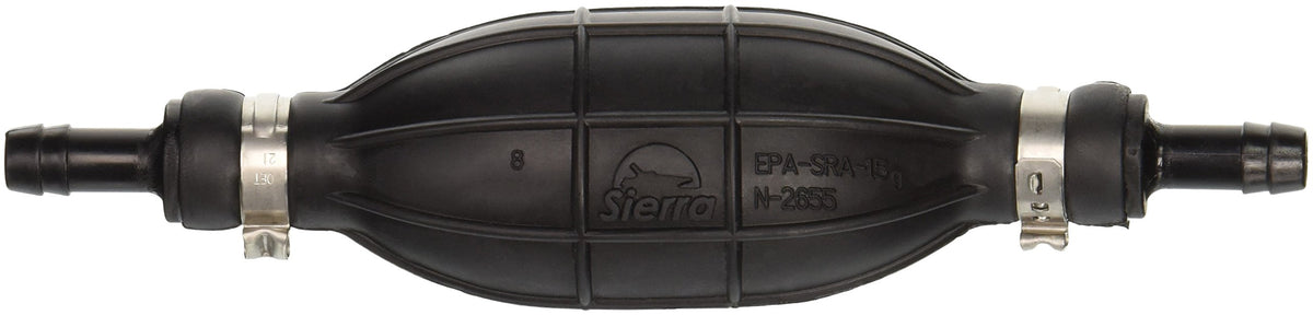 Sierra primer bulb close-up showing valve detail for reliable priming