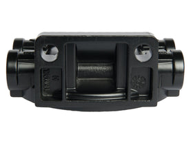 Sierra next to a ruler showing 1/4 inch fitting scale for precise fitment