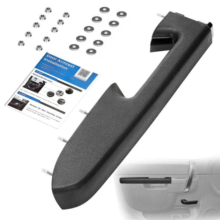 sigfee front view of replacement armrest showing fit and finish benefits
