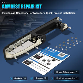 sigfee technician installing armrest showing straightforward installation benefit