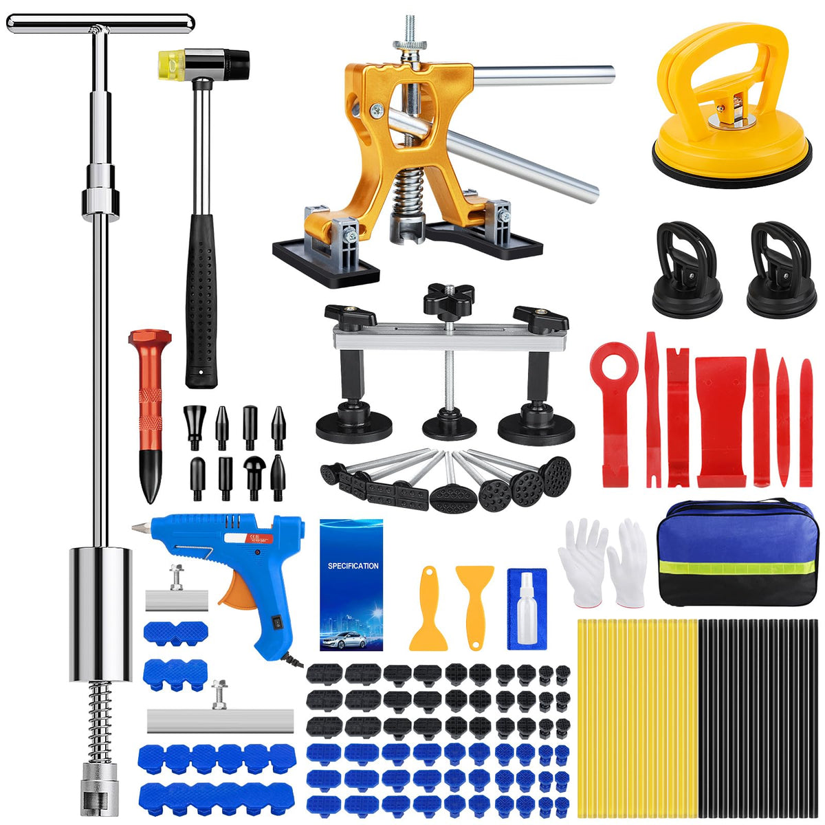 Sigoobal front packaging showing full 135-piece kit for fast DIY repairs