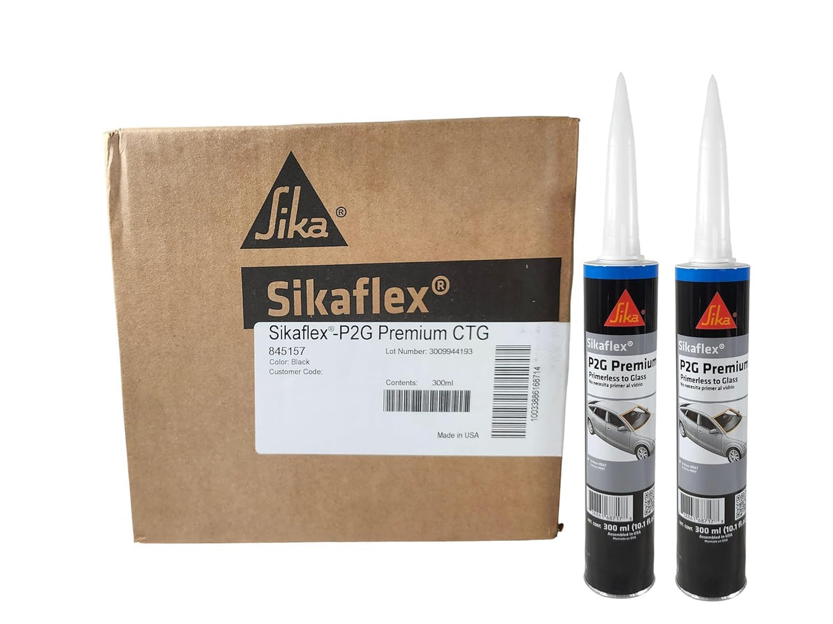 SIKA cartridge nozzle close-up illustrating clean, controlled dispensing benefit