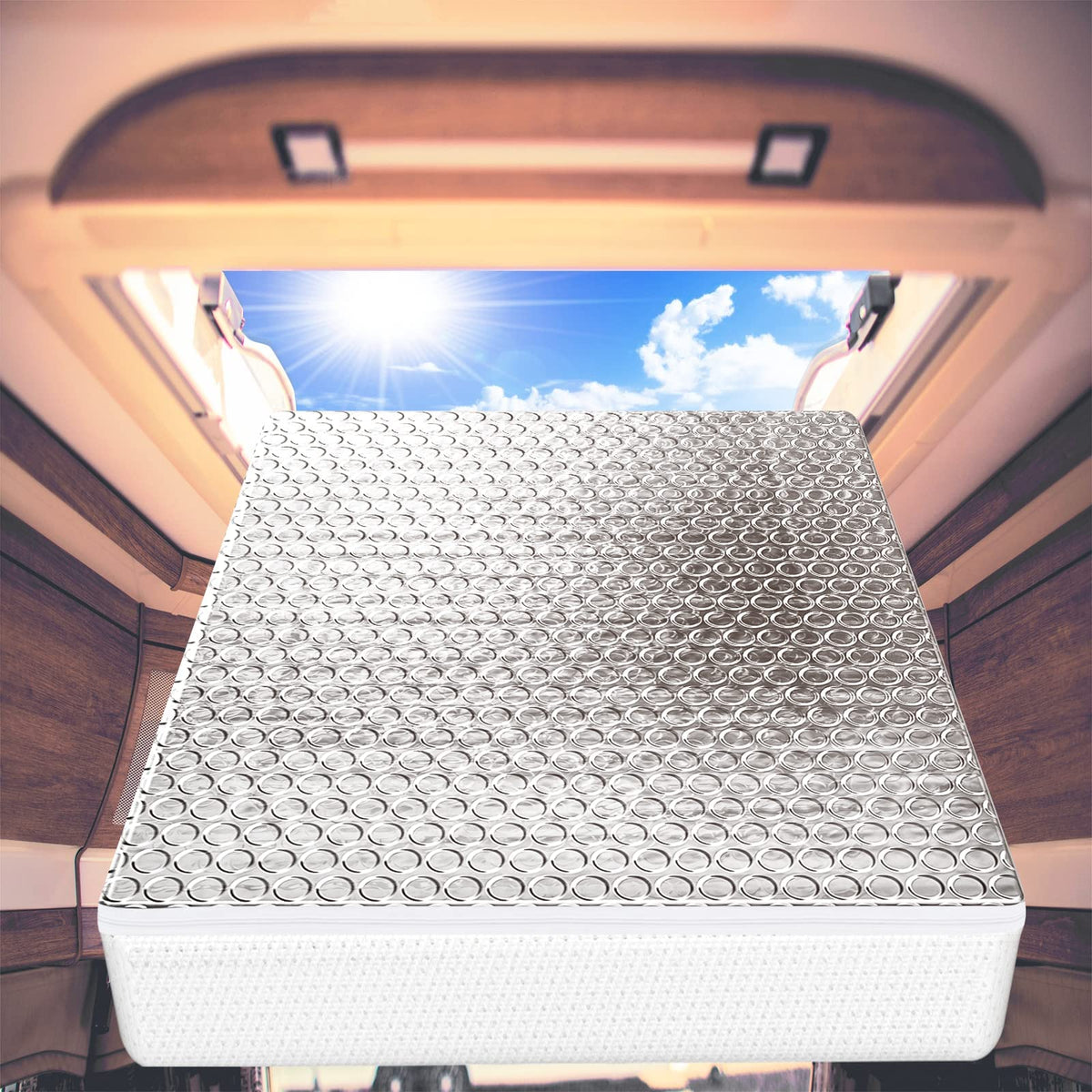 SIKADEER close-up of 3-inch foam core showing dense insulation for improved comfort