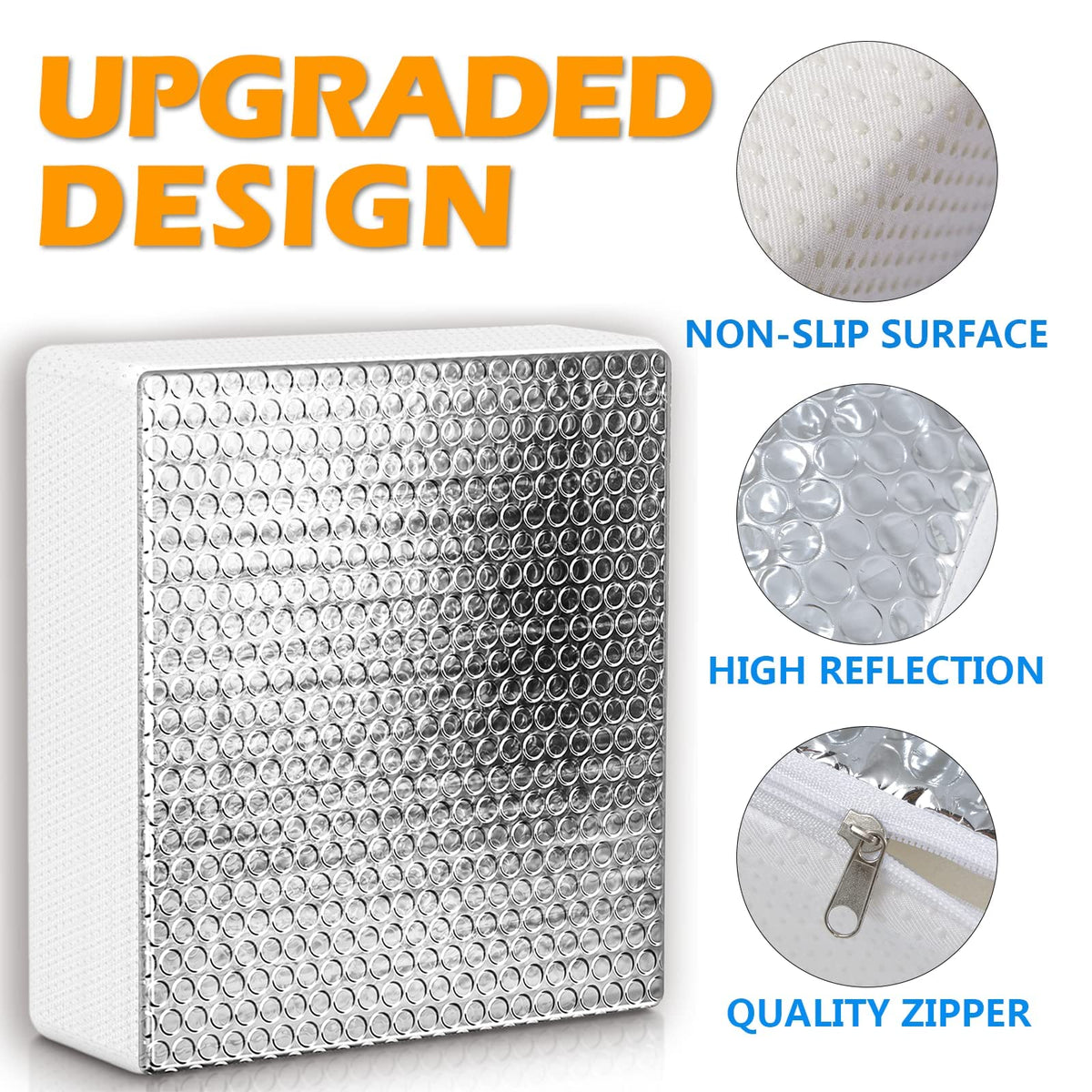 SIKADEER zipper access closeup allowing ventilation without removing the panel