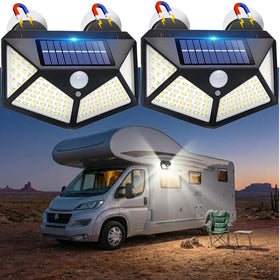 Silanit front view showing compact light and magnetic backing for easy mounting