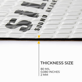 Siless foil face detail providing moisture barrier benefit