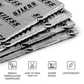 Siless roll unrolled to display full 36 sq ft coverage
