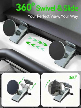 SiLiANK close-up of magnetic array demonstrating strong grip for safe driving