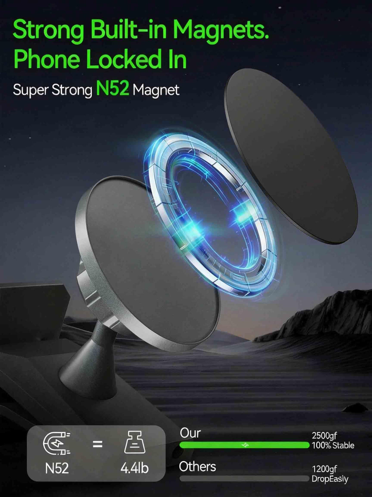 SiLiANK phone in portrait mode illustrating easy one-handed access and viewing