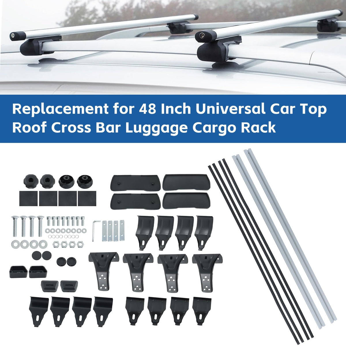 Silscvtt three clamp types laid out for easy vehicle compatibility choice