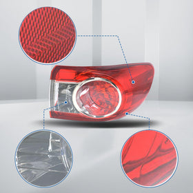 Silscvtt installed on Toyota Corolla passenger side restoring rear lighting safety