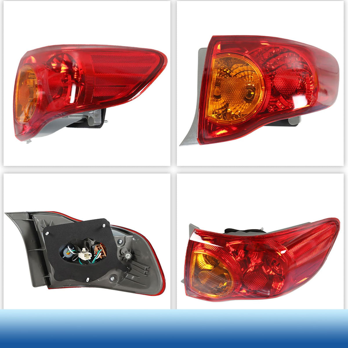 Silscvtt illuminated tail light at night showing bright brake visibility