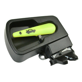 Silscvtt front view of trunk latch showing exact fit and benefit secure closure