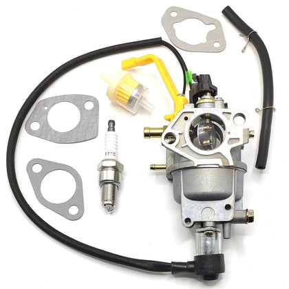 Simkfosh carburetor front view showing mounting ports and clean casting for accurate fit