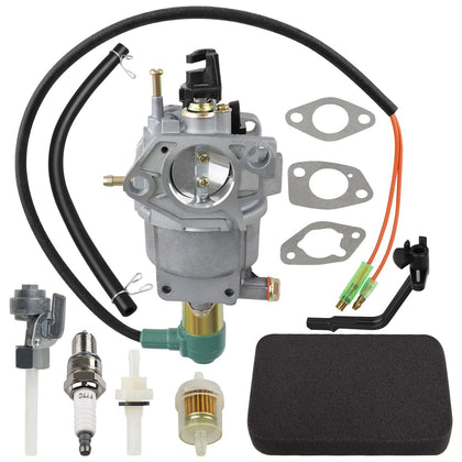 SIMPERAC carburetor front view showing mounting points and intake, ensures correct fit