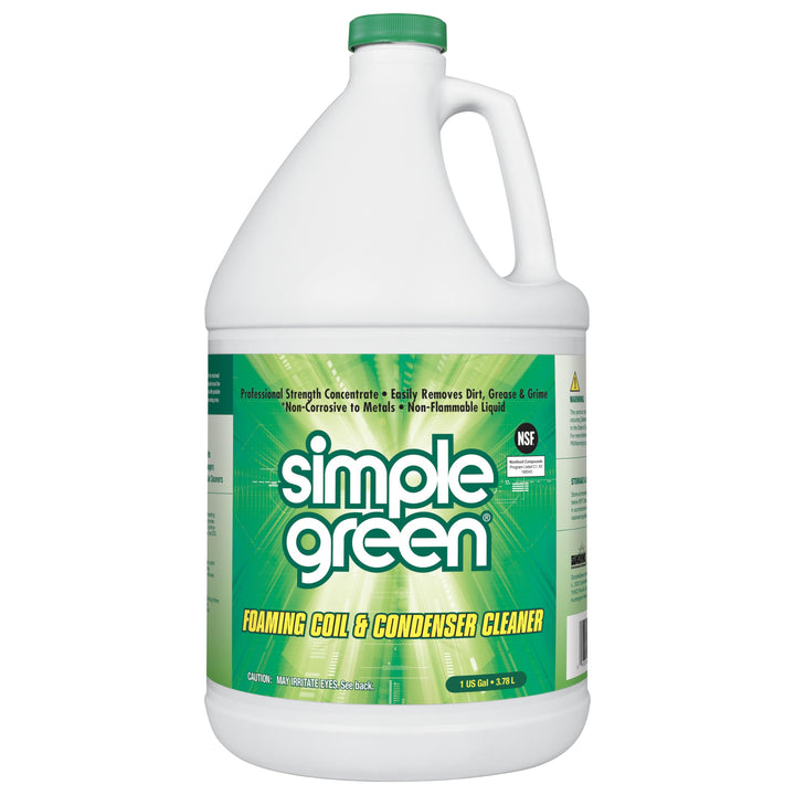 Simple Green front gallon bottle showing branding and product purpose benefits