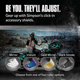 SIMPSON close-up of gold mirror finish highlighting durable reflective coating