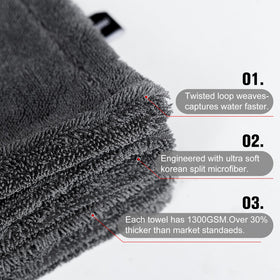 Singrune corner label with 1300GSM tag showing genuine thickness benefit
