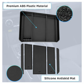 Sinminou console tray scale comparison with hand showing compact, efficient size