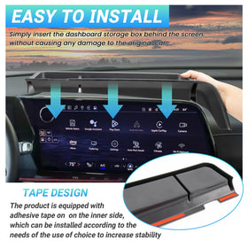 Sinminou detail of three adhesive patches for secure tool-free attachment