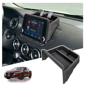 Sinminou dashboard tray front view showing organized storage benefit