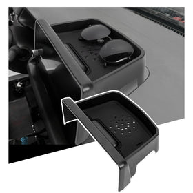 Sinminou front view showing tray fit and added storage benefit