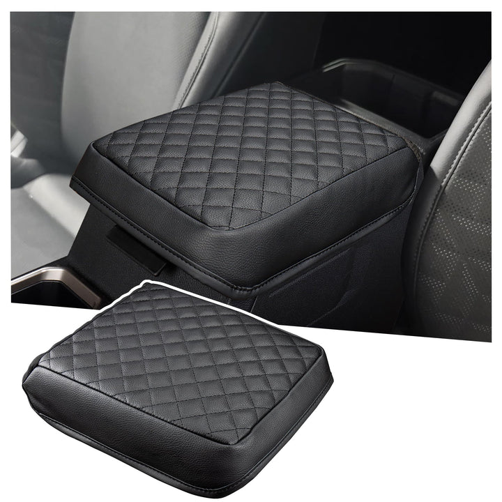 Sinminou front view of armrest cover showing fit and protection benefit