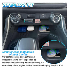 Sinminou installed in Grand Highlander demonstrating organized console