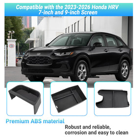 Sinminou lower console insert fitted in HR-V securing small items while driving