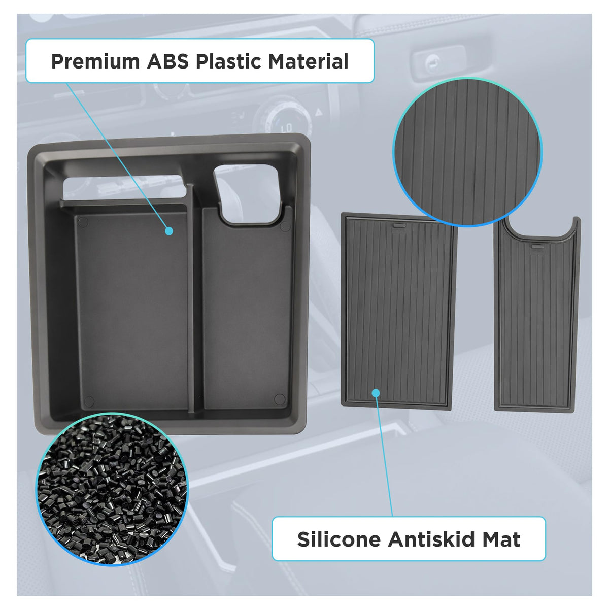 Sinminou matte finish texture close-up resisting scratches and fingerprints